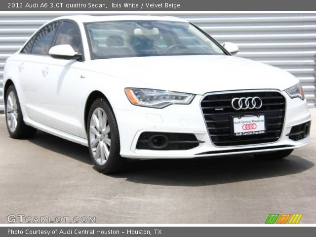 2012 Audi A6 3.0T quattro Sedan in Ibis White