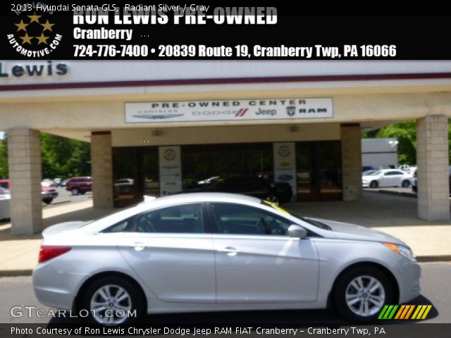 2013 Hyundai Sonata GLS in Radiant Silver