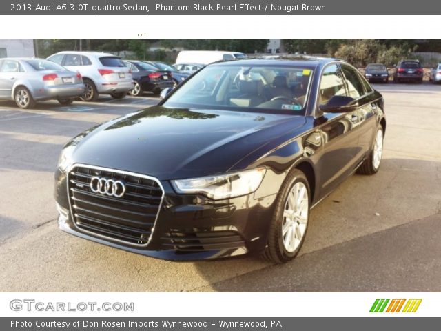 2013 Audi A6 3.0T quattro Sedan in Phantom Black Pearl Effect