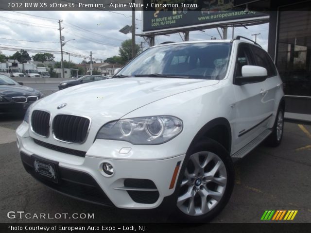 2012 BMW X5 xDrive35i Premium in Alpine White