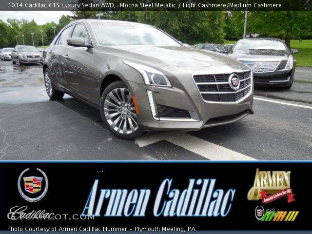 2014 Cadillac CTS Luxury Sedan AWD in Mocha Steel Metallic