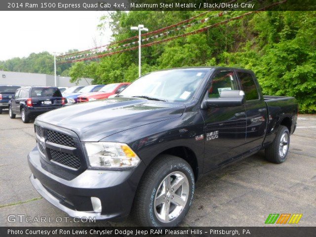 2014 Ram 1500 Express Quad Cab 4x4 in Maximum Steel Metallic