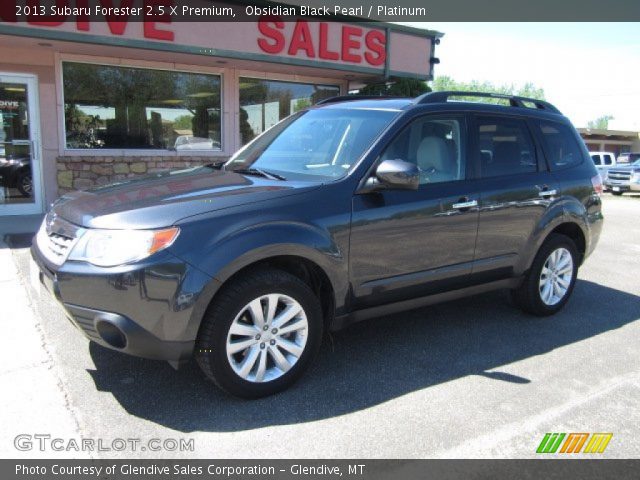2013 Subaru Forester 2.5 X Premium in Obsidian Black Pearl