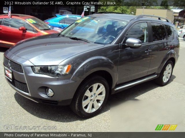 2012 Mitsubishi Outlander SE AWD in Graphite Gray Metallic