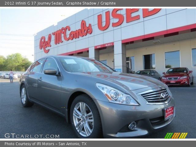 2012 Infiniti G 37 Journey Sedan in Graphite Shadow
