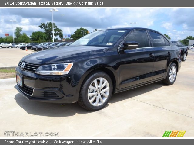 2014 Volkswagen Jetta SE Sedan in Black