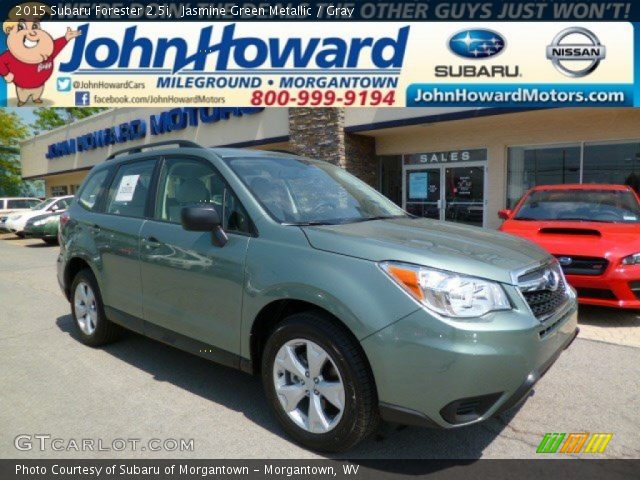 2015 Subaru Forester 2.5i in Jasmine Green Metallic