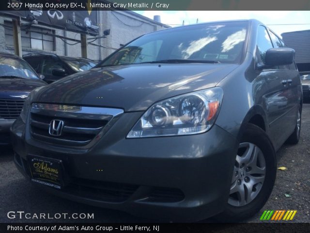 2007 Honda Odyssey EX-L in Nimbus Gray Metallic