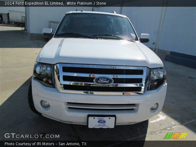 2014 Ford Expedition EL Limited in White Platinum