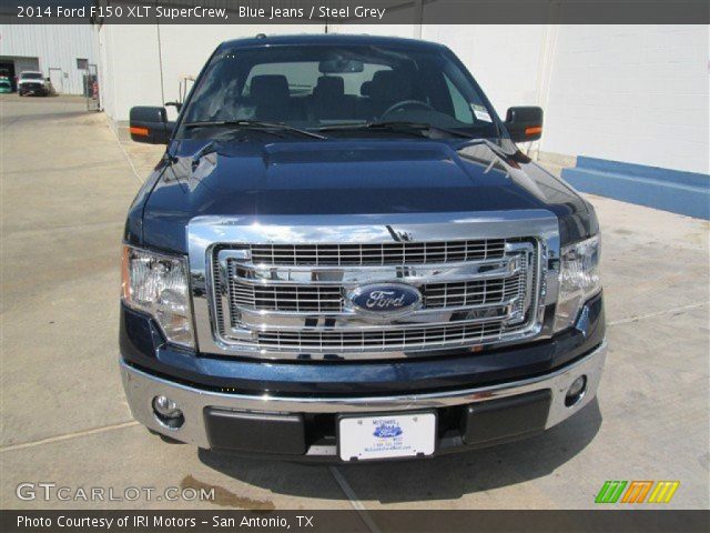 2014 Ford F150 XLT SuperCrew in Blue Jeans