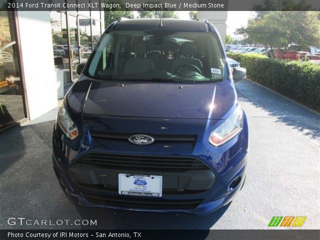 2014 Ford Transit Connect XLT Wagon in Deep Impact Blue