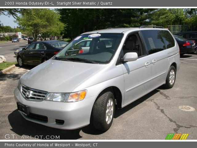 2003 Honda Odyssey EX-L in Starlight Silver Metallic