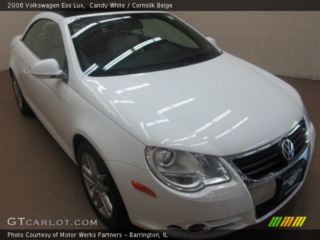 2008 Volkswagen Eos Lux in Candy White