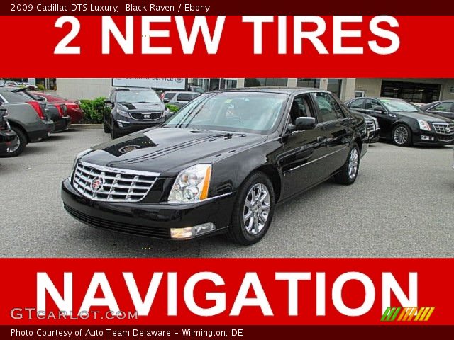 2009 Cadillac DTS Luxury in Black Raven