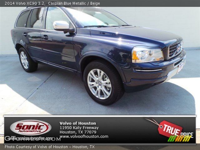 2014 Volvo XC90 3.2 in Caspian Blue Metallic