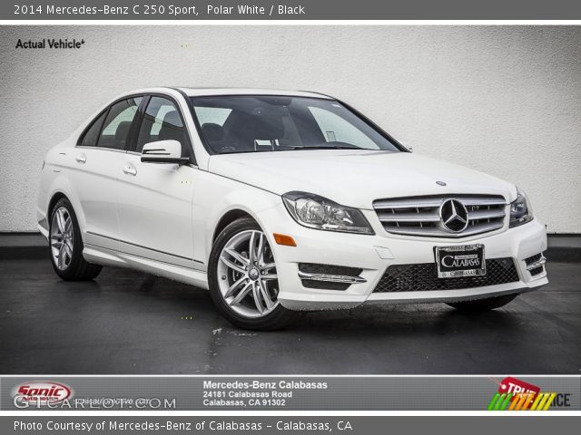 2014 Mercedes-Benz C 250 Sport in Polar White