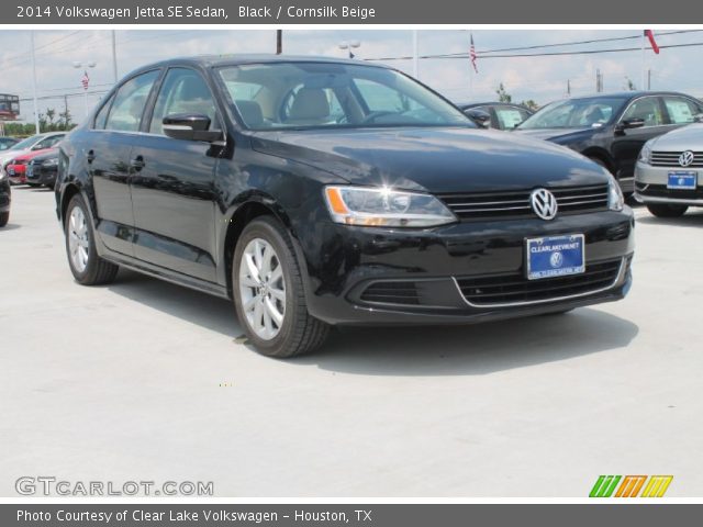 2014 Volkswagen Jetta SE Sedan in Black
