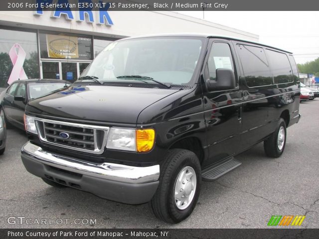 2006 Ford E Series Van E350 XLT 15 Passenger in Black