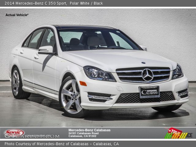 2014 Mercedes-Benz C 350 Sport in Polar White