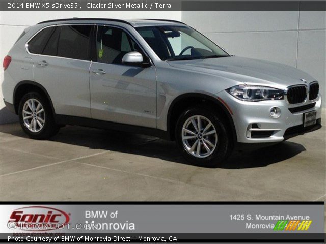 2014 BMW X5 sDrive35i in Glacier Silver Metallic