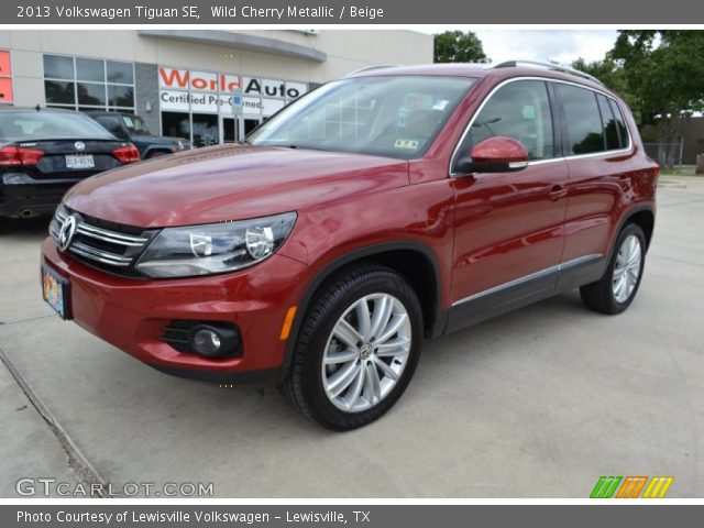 2013 Volkswagen Tiguan SE in Wild Cherry Metallic
