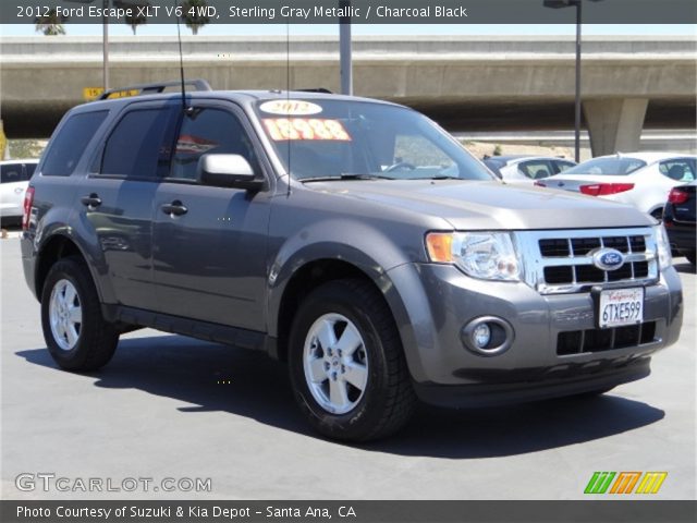 2012 Ford Escape XLT V6 4WD in Sterling Gray Metallic