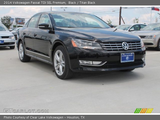 2014 Volkswagen Passat TDI SEL Premium in Black