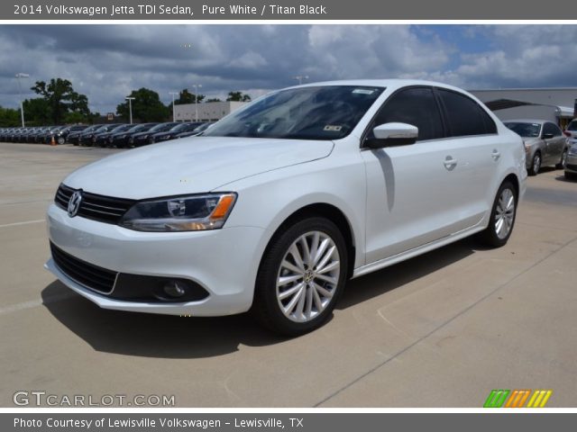 2014 Volkswagen Jetta TDI Sedan in Pure White
