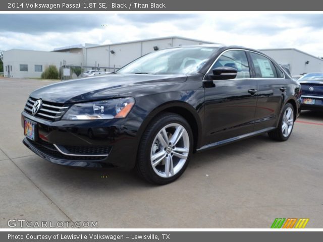 2014 Volkswagen Passat 1.8T SE in Black