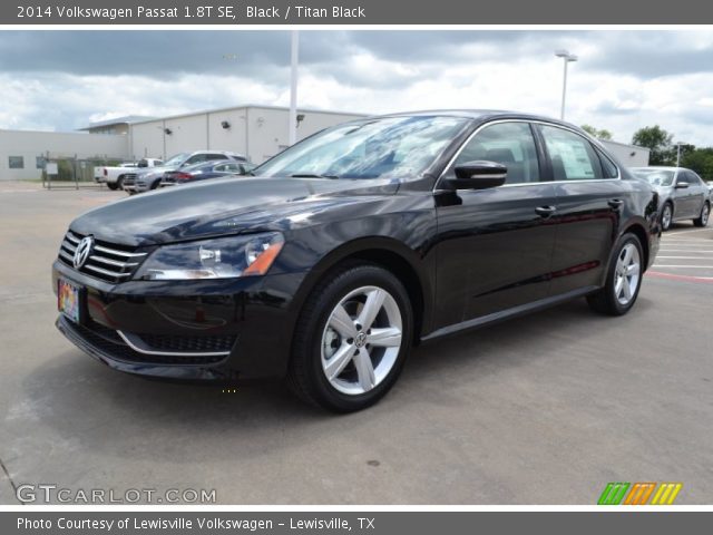 2014 Volkswagen Passat 1.8T SE in Black