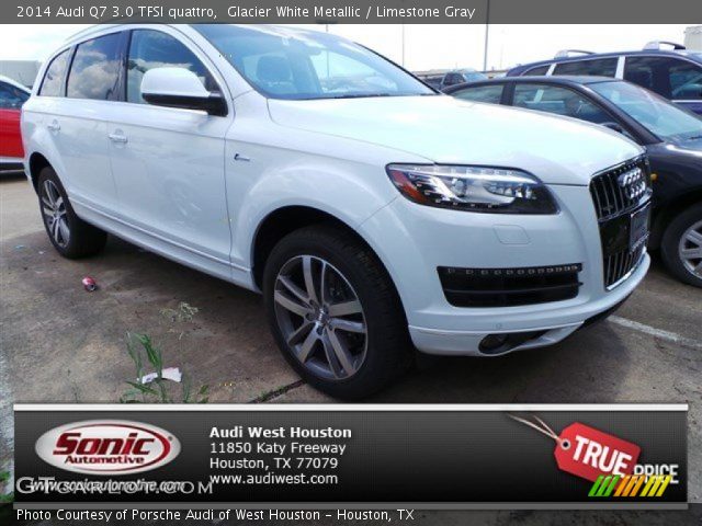 2014 Audi Q7 3.0 TFSI quattro in Glacier White Metallic