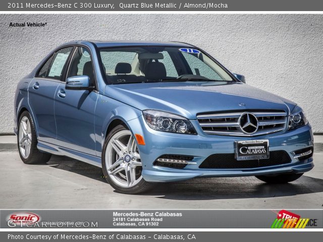2011 Mercedes-Benz C 300 Luxury in Quartz Blue Metallic