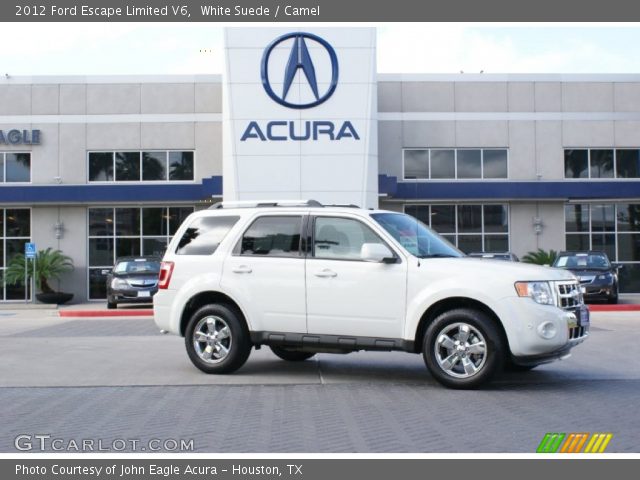 2012 Ford Escape Limited V6 in White Suede