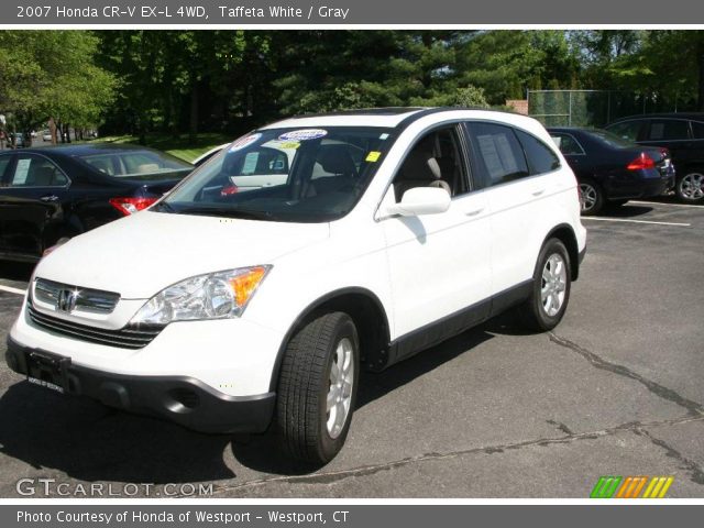 2007 Honda CR-V EX-L 4WD in Taffeta White