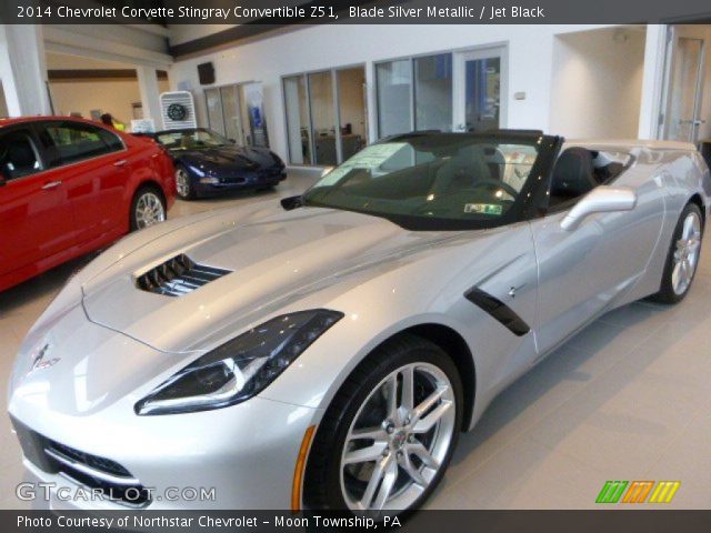 2014 Chevrolet Corvette Stingray Convertible Z51 in Blade Silver Metallic