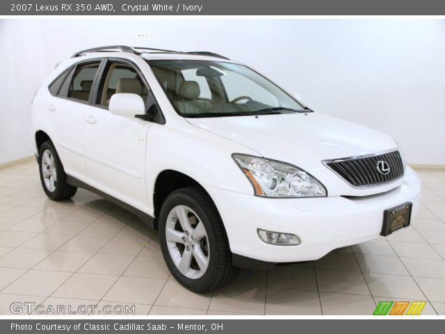 2007 Lexus RX 350 AWD in Crystal White