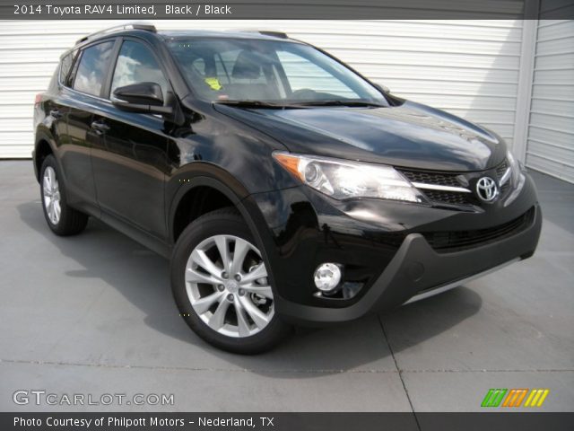2014 Toyota RAV4 Limited in Black