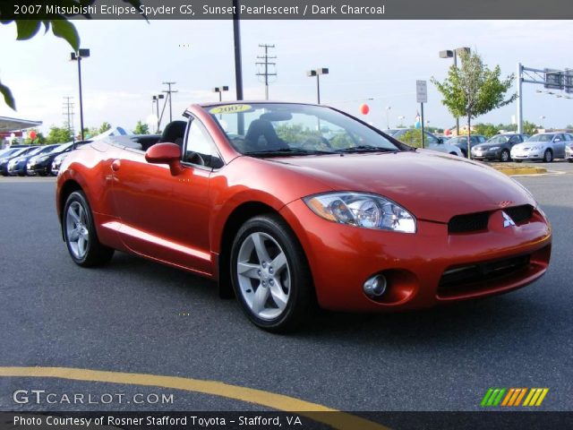 2007 Mitsubishi Eclipse Spyder GS in Sunset Pearlescent