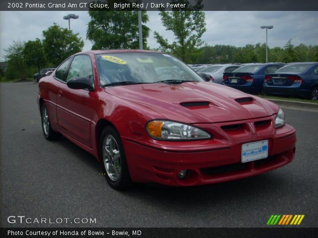 2002 Pontiac Grand Am GT Coupe in Bright Red