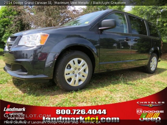 2014 Dodge Grand Caravan SE in Maximum Steel Metallic