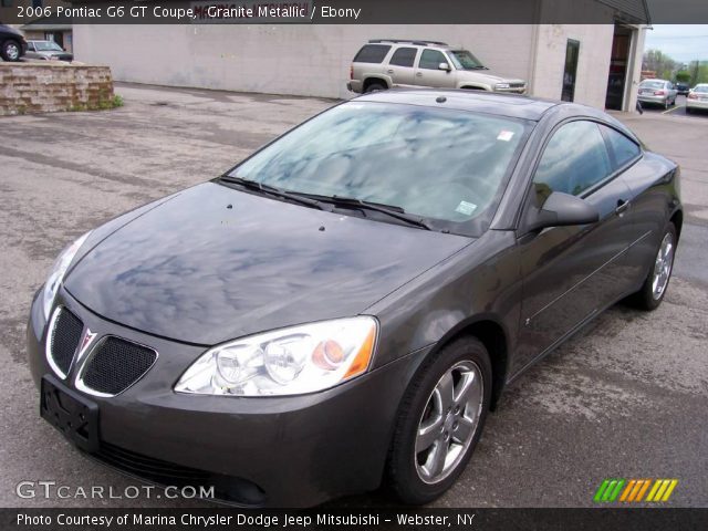2006 Pontiac G6 GT Coupe in Granite Metallic