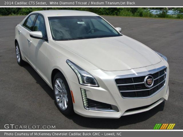 2014 Cadillac CTS Sedan in White Diamond Tricoat