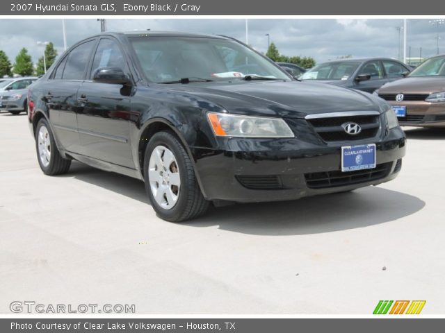 2007 Hyundai Sonata GLS in Ebony Black