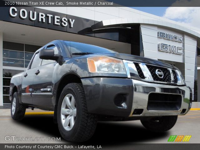 2010 Nissan Titan XE Crew Cab in Smoke Metallic