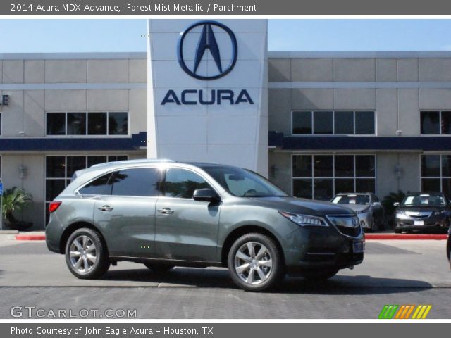 2014 Acura MDX Advance in Forest Mist Metallic