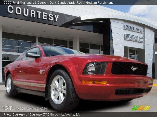 2009 Ford Mustang V6 Coupe in Dark Candy Apple Red