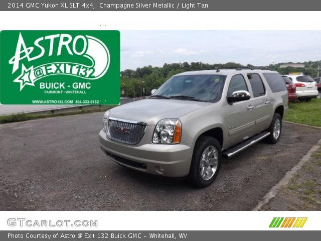 2014 GMC Yukon XL SLT 4x4 in Champagne Silver Metallic