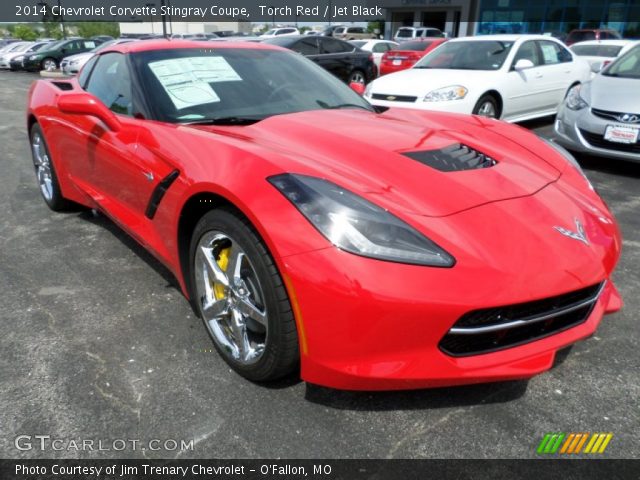 2014 Chevrolet Corvette Stingray Coupe in Torch Red