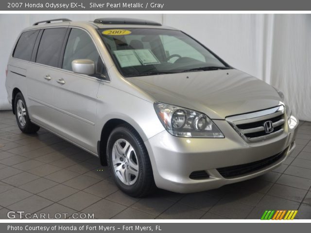 2007 Honda Odyssey EX-L in Silver Pearl Metallic