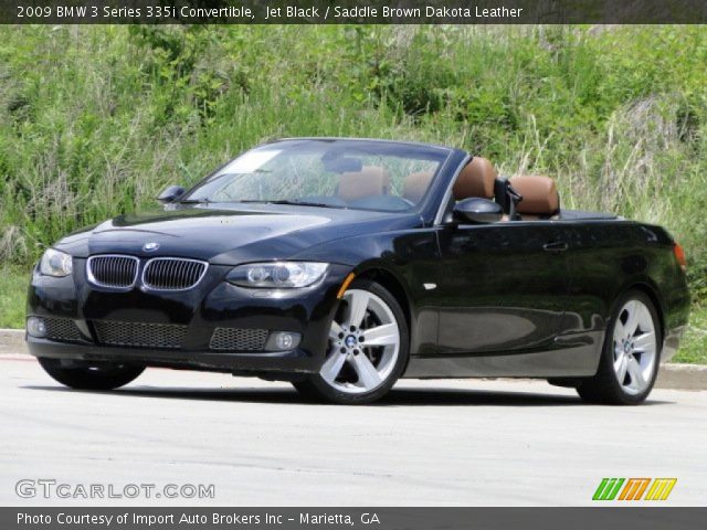 2009 BMW 3 Series 335i Convertible in Jet Black